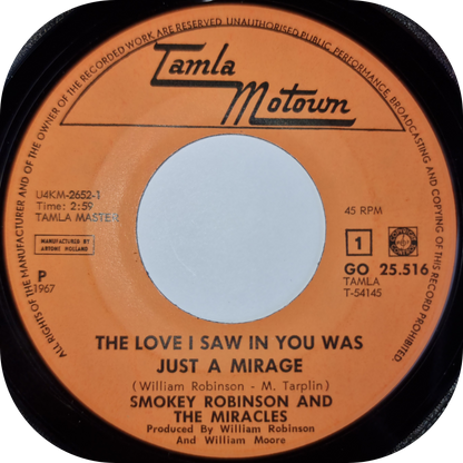 Smokey Robinson - The Love I Saw In You Was Just A Mirage - Tamla Motown