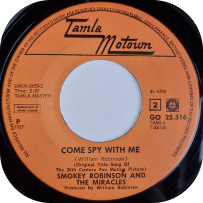 Smokey Robinson - The Love I Saw In You Was Just A Mirage - Tamla Motown