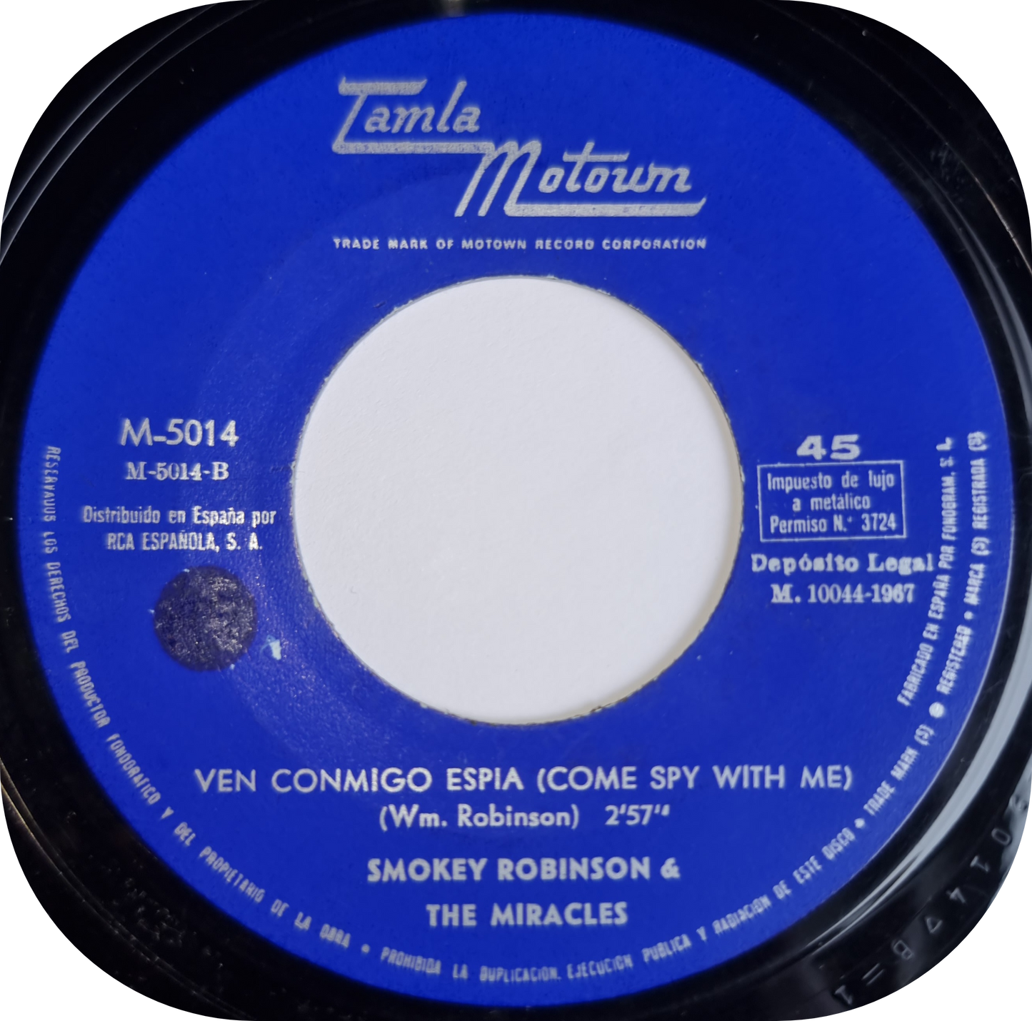 Smokey Robinson - The Love I Saw In You Was Just A Mirage - Tamla Motown