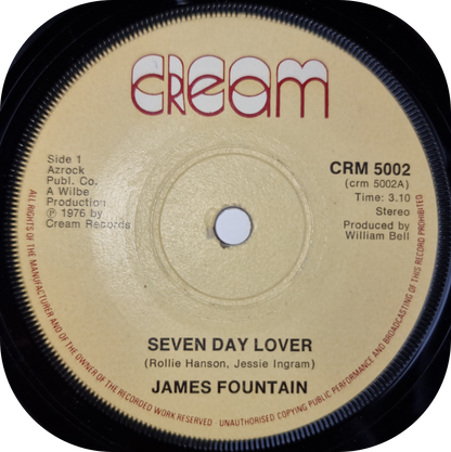 James Fountain - Seven Day Lover - Cream