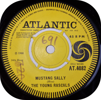Young Rascals, The - Mustang Sally - Atlantic DEMO