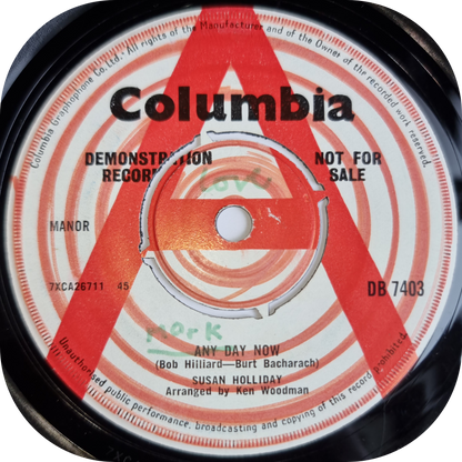 Susan Holliday - Any Day Now - Columbia DEMO