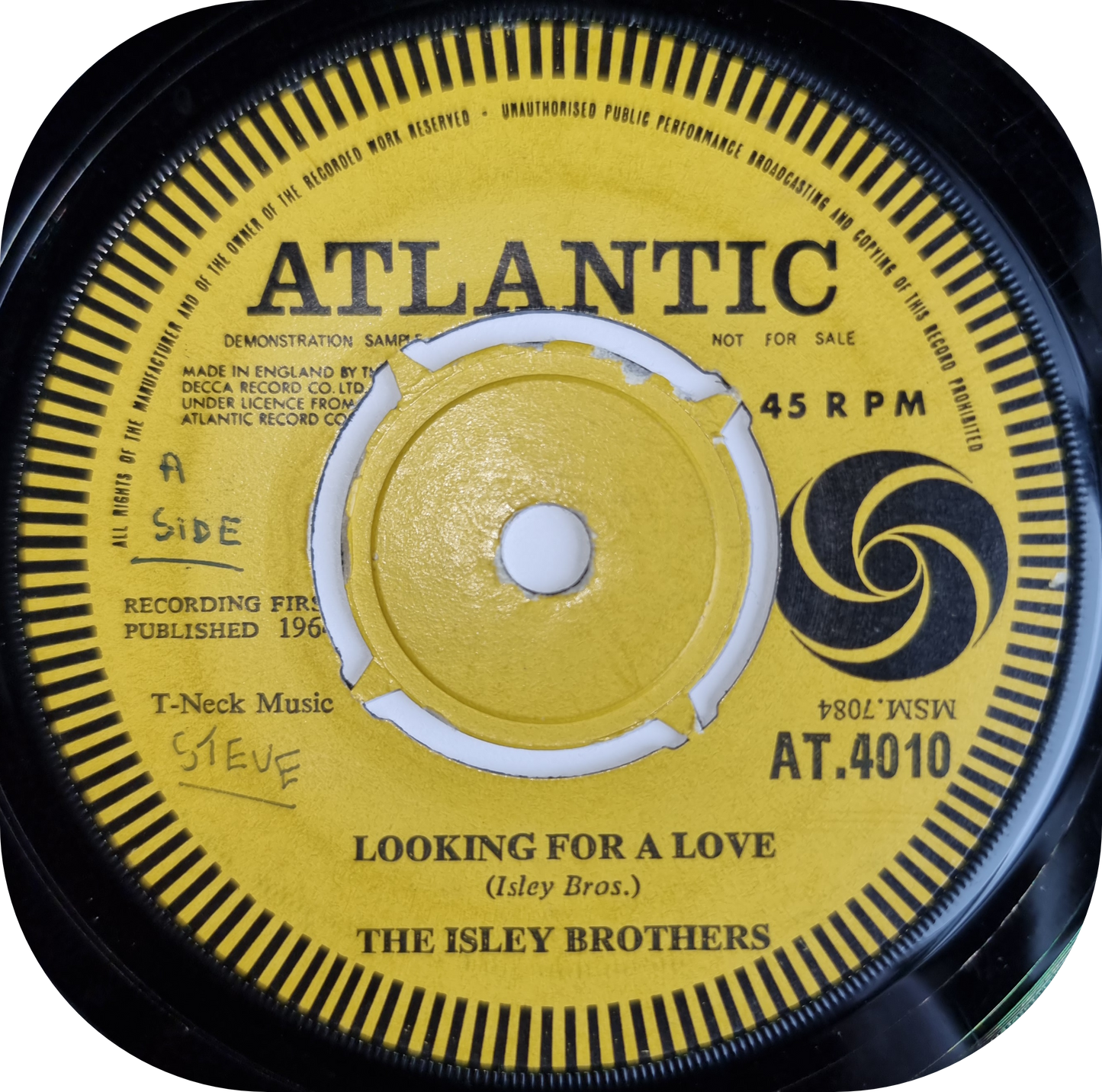 Isley Brothers, The - Looking For A Love - Atlantic DEMO