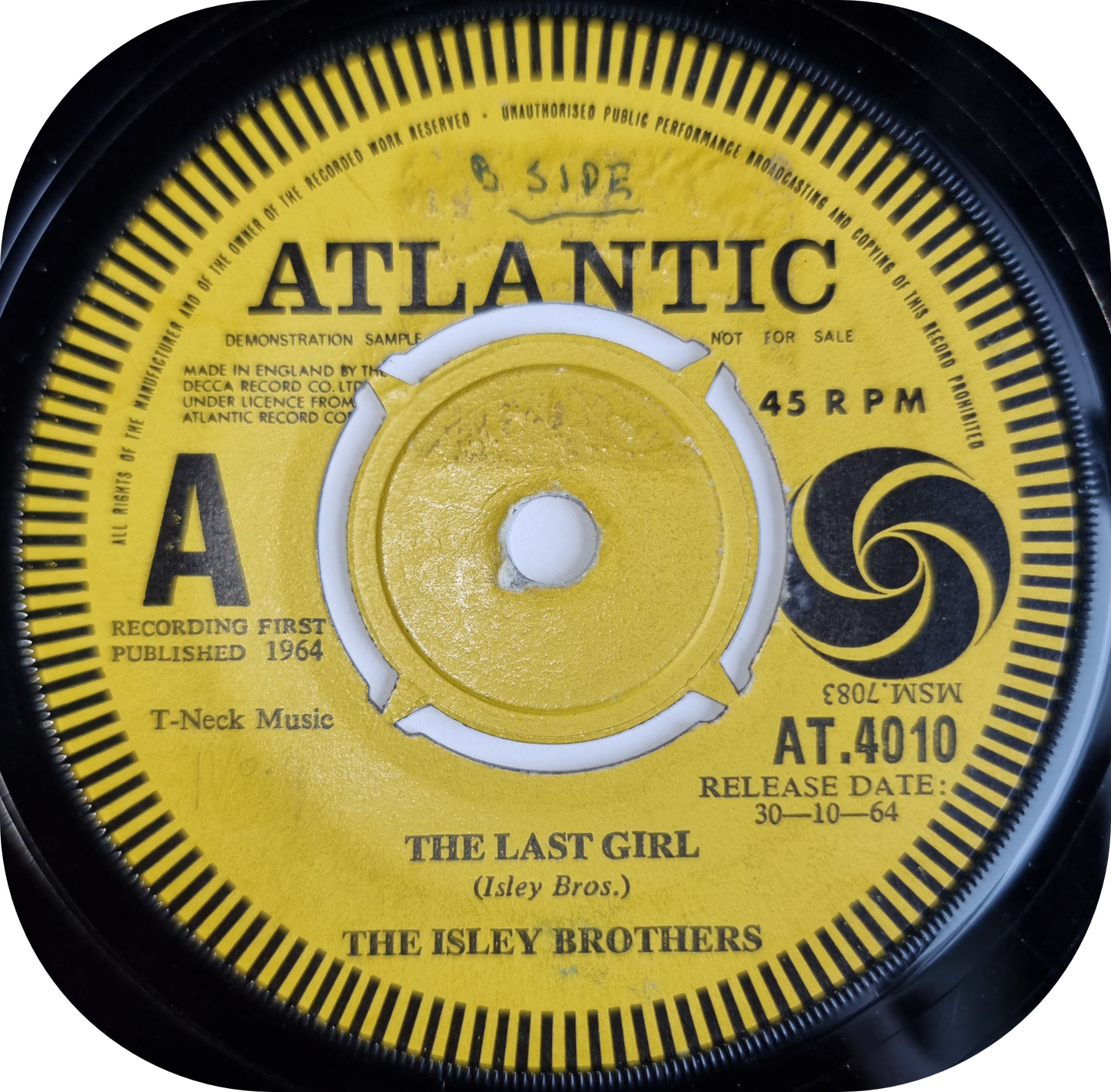 Isley Brothers, The - Looking For A Love - Atlantic DEMO