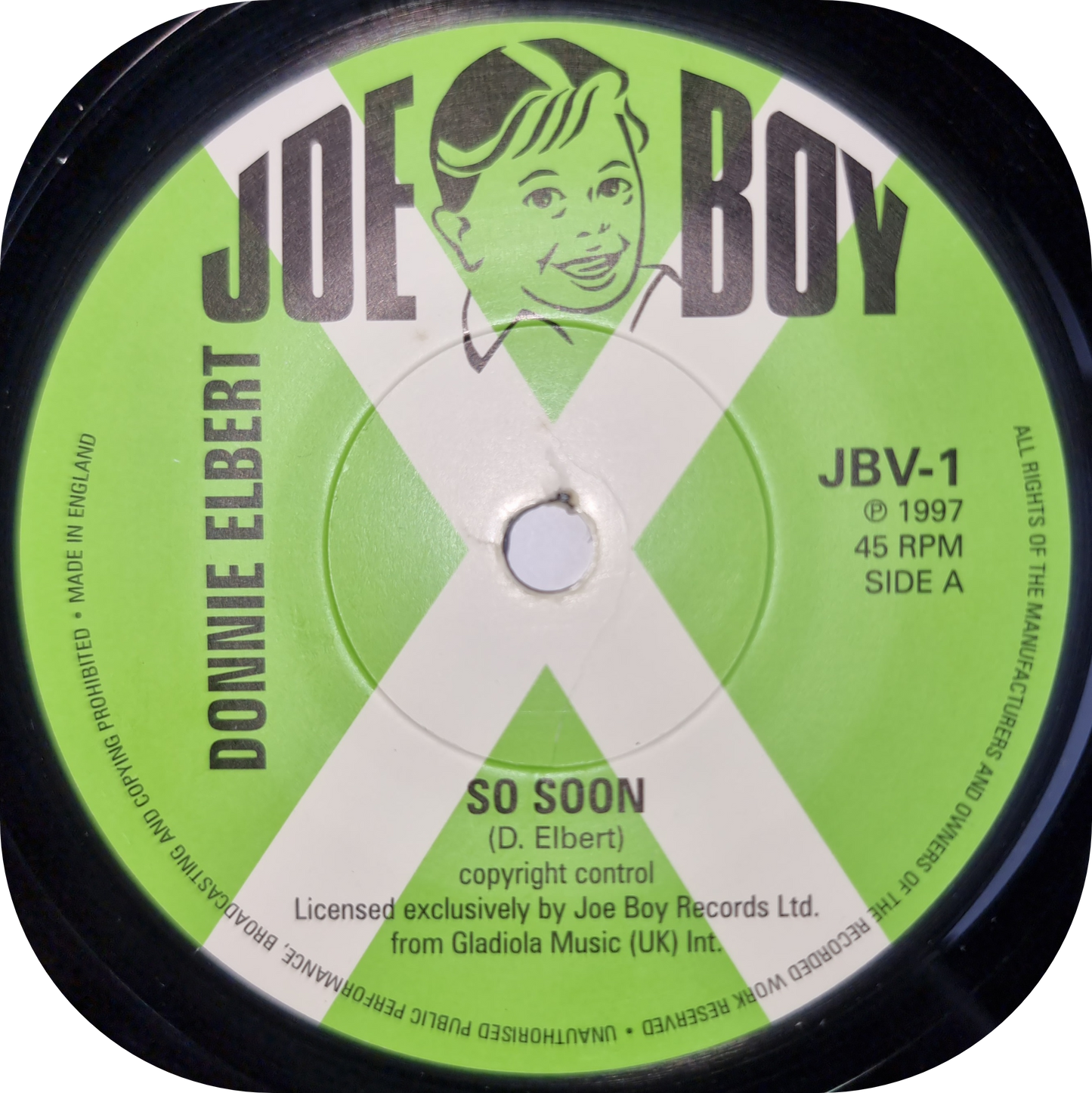 Donnie Elbert - So Soon - Joe Boy DEMO