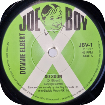 Donnie Elbert - So Soon - Joe Boy DEMO