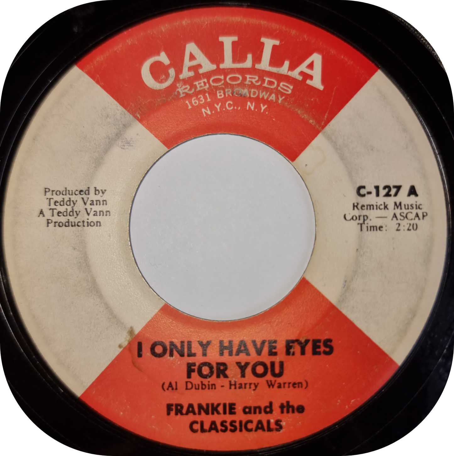 Frankie And The Classicals - What Shall I Do - Calla