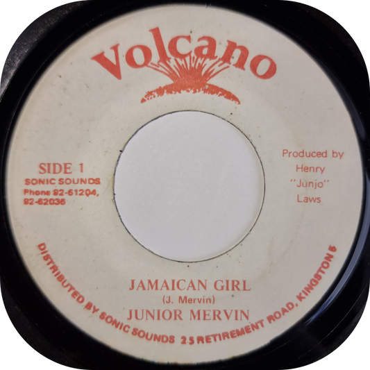 Junior Mervin - Jamaican Girl - Volcano