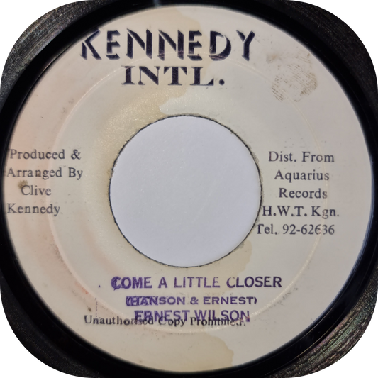 Ernest Wilson - Come A Little Closer - Kennedy Intl