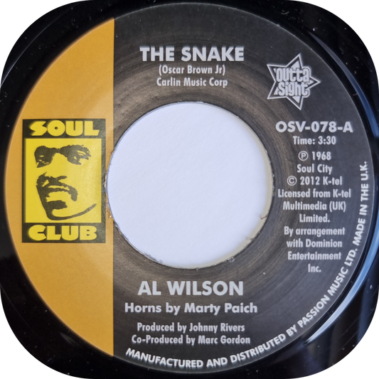Al Wilson - The Snake - Soul Club