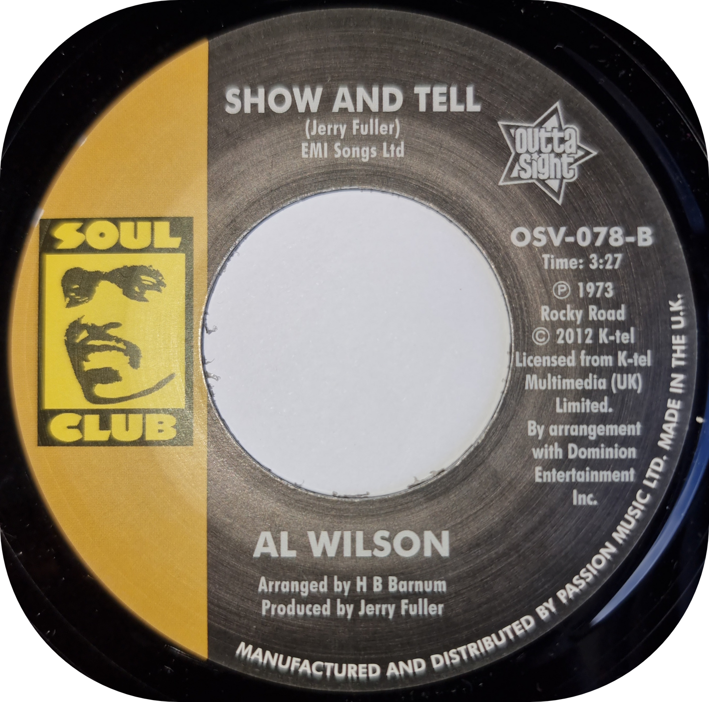 Al Wilson - The Snake - Soul Club