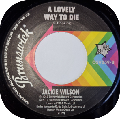 Jackie Wilson - Somebody Up There Likes You - Brunswick
