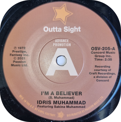 Idris Muhammad - I'm A Believer - Outta Sight