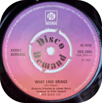 Kenny Bernard - What Love Brings - Pye