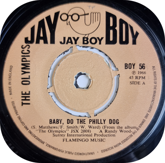 Olympics, The - Baby Do The Philly Dog - Jay Boy