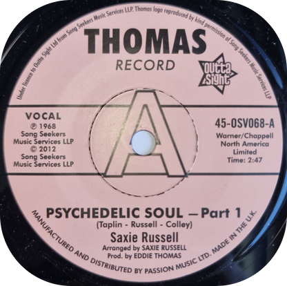 Saxie Russell - Psychedelic Soul - Thomas