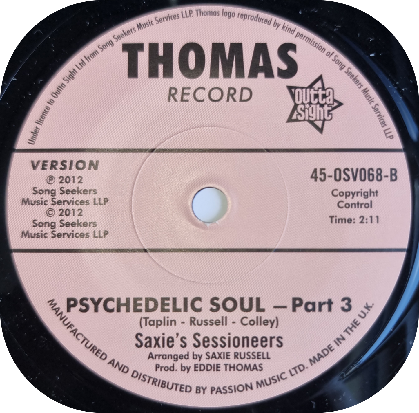 Saxie Russell - Psychedelic Soul - Thomas