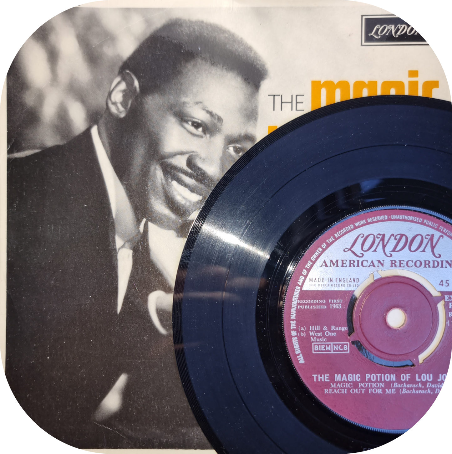 Lou Johnson - The Magic Potion Of Lou Johnson - London E.P