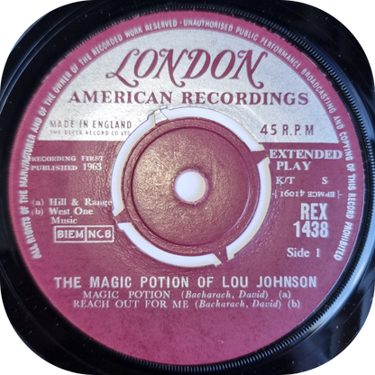Lou Johnson - The Magic Potion Of Lou Johnson - London E.P