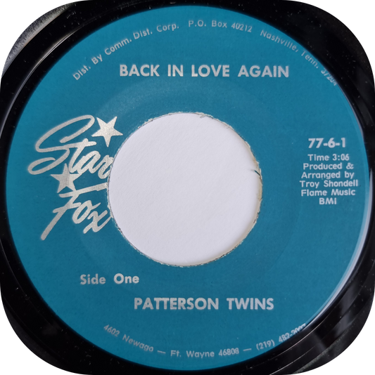 Patterson Twins - Back In Love Again - Star Fox