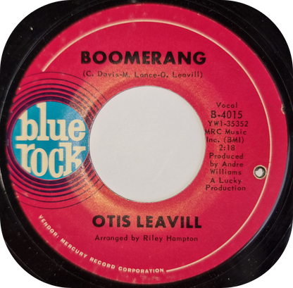 Otis Leavill - Boomerang - Blue Rock