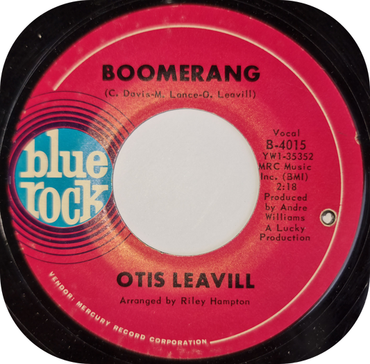 Otis Leavill - Boomerang - Blue Rock