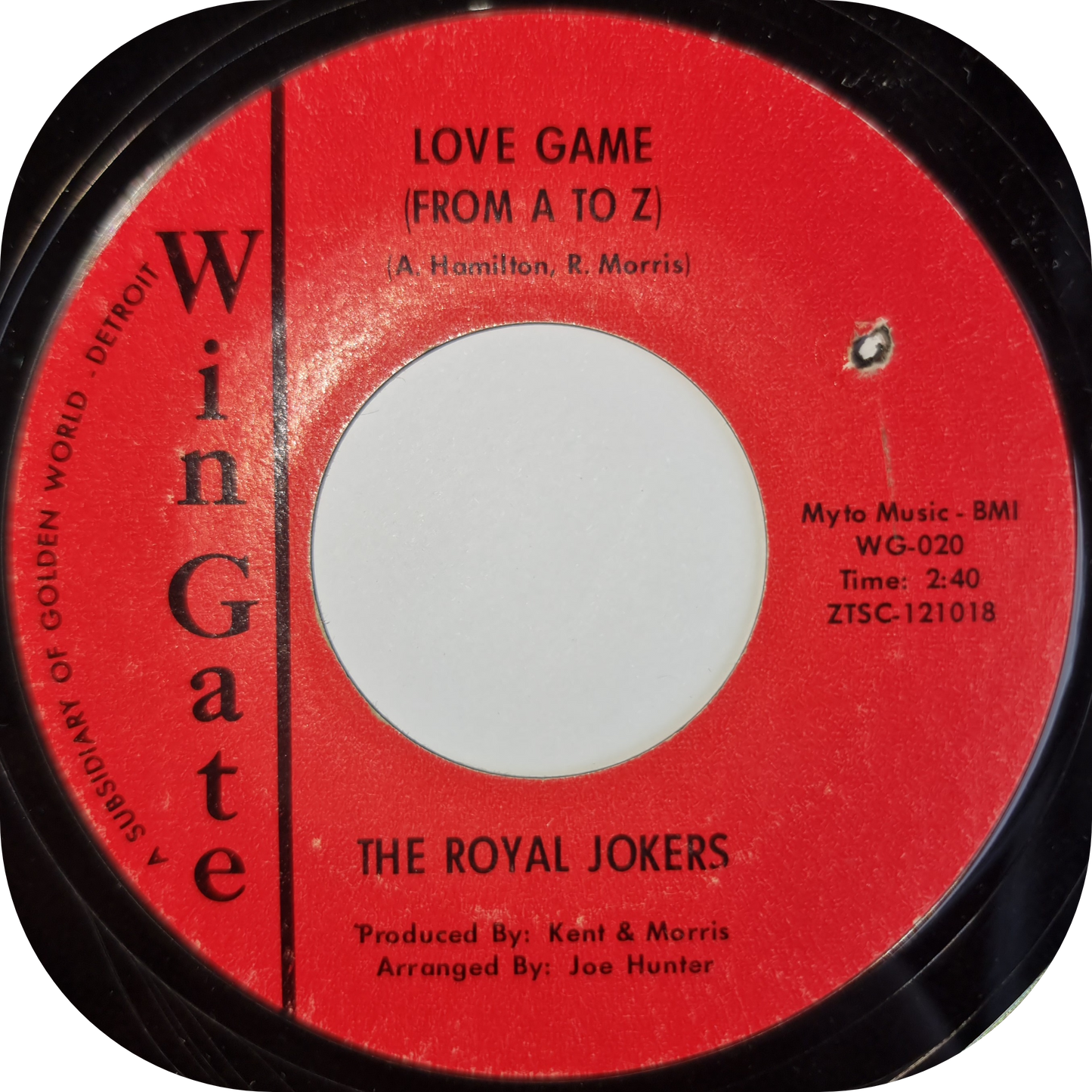 Royal Jokers, The - Love Game (From A-Z) - Wingate