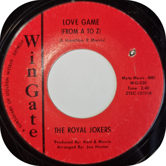 Royal Jokers, The - Love Game (From A-Z) - Wingate