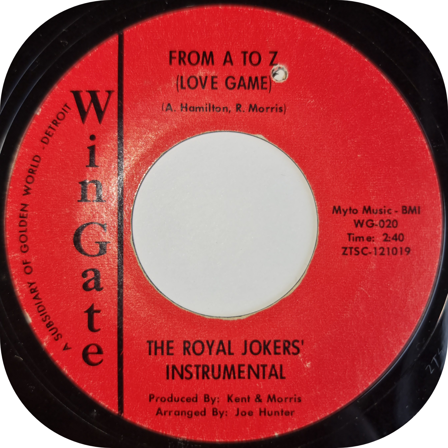 Royal Jokers, The - Love Game (From A-Z) - Wingate