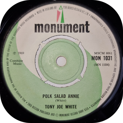 Tony Joe White - Polk Salad Annie - Monument
