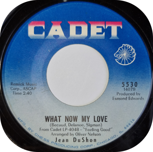 Jean DuShon - What Now My Love - Cadet