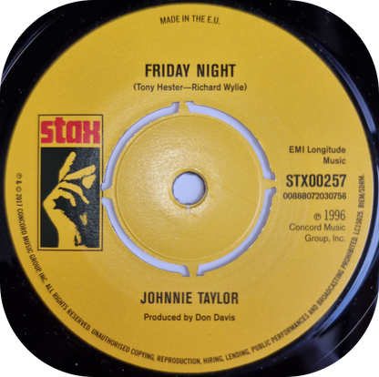 Johnnie Taylor - Friday Night - Stax