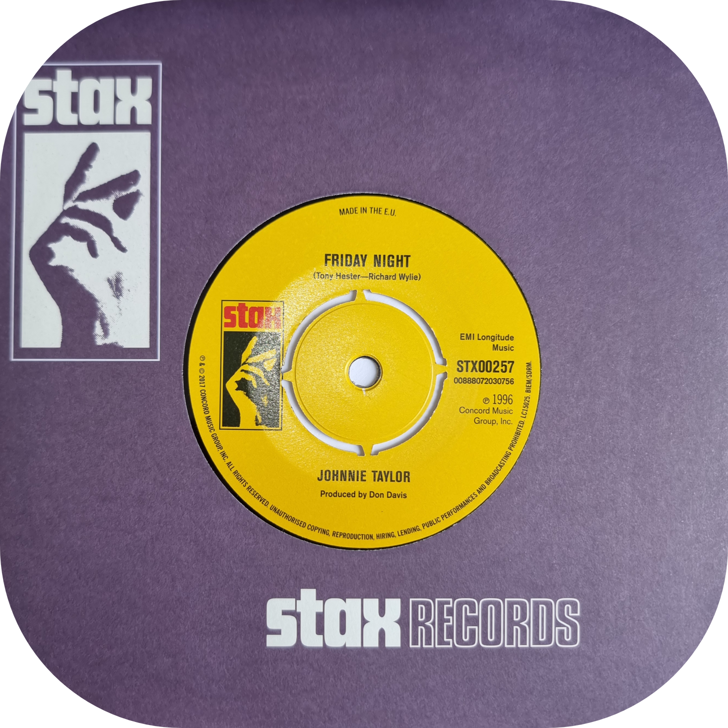 Johnnie Taylor - Friday Night - Stax