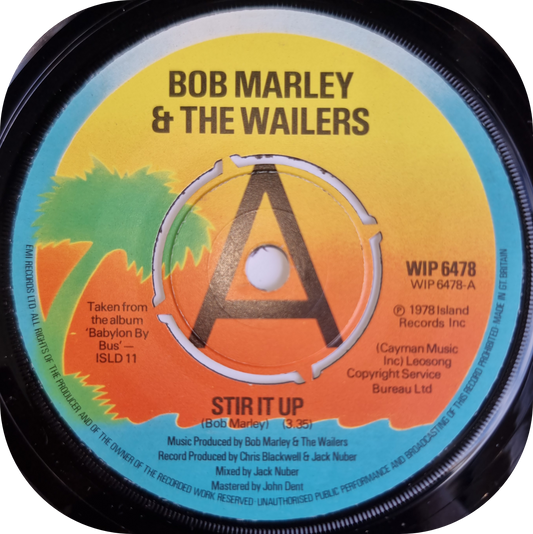 Bob Marley & The Wailers - Stir It Up - Island DEMO