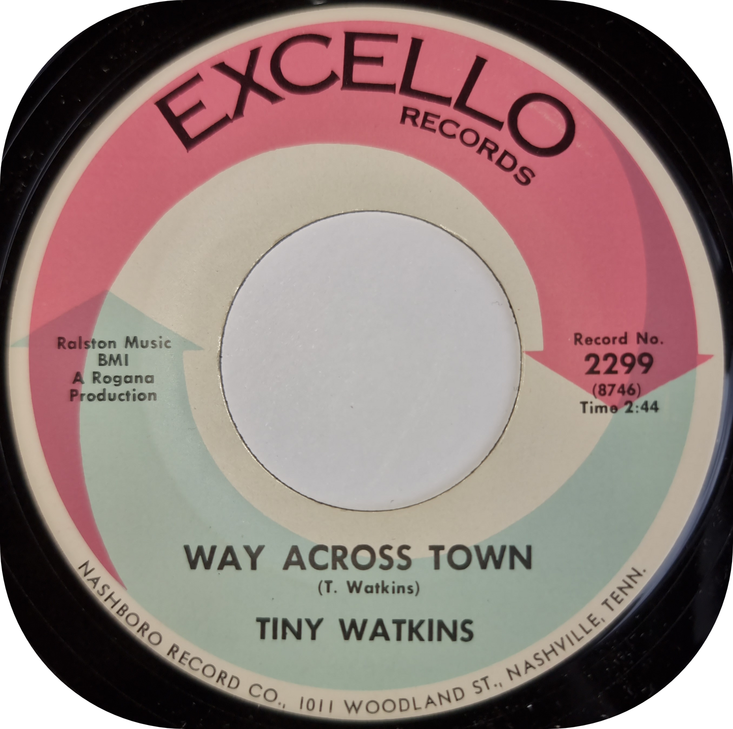 Tiny Watkins - Way Across Town - Excello