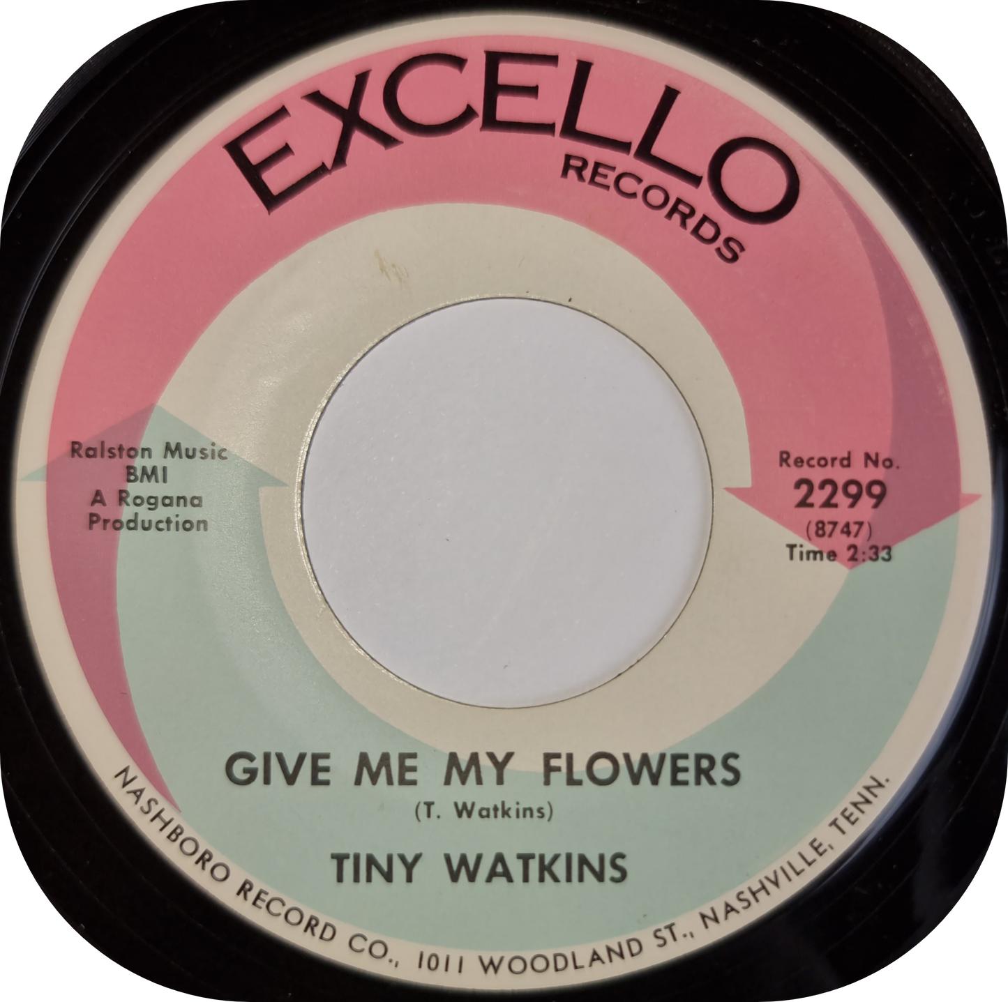 Tiny Watkins - Way Across Town - Excello