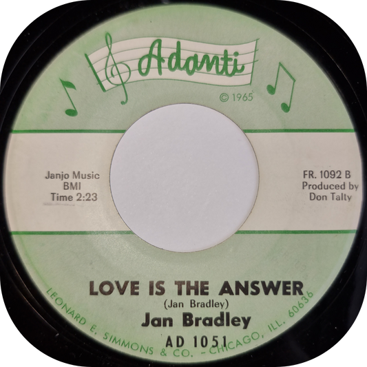 Jan Bradley - Back In Circulation - Adanti