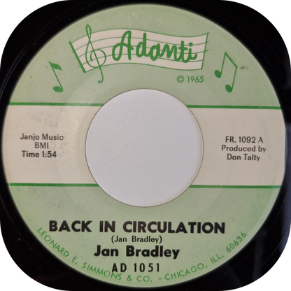 Jan Bradley - Back In Circulation - Adanti