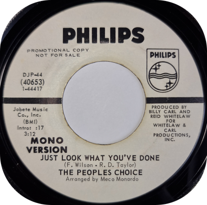 Peoples Choice, The - Just Look What You've Done - Philips DEMO
