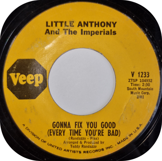 Little Anthony - Gonna Fix You Good - Veep