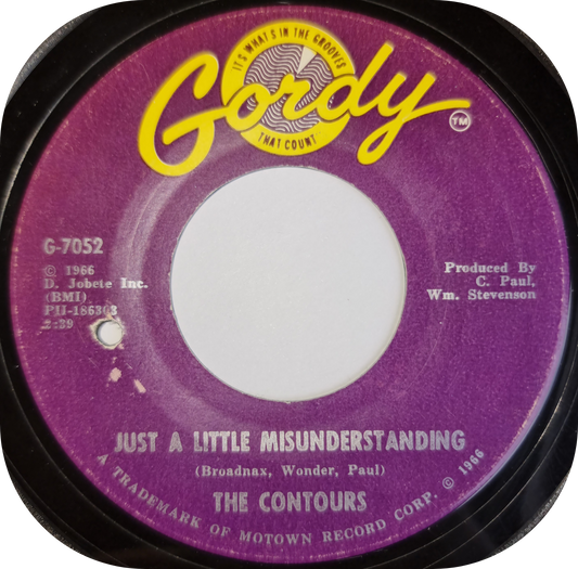 Contours, The - Just A Little Misunderstanding - Gordy