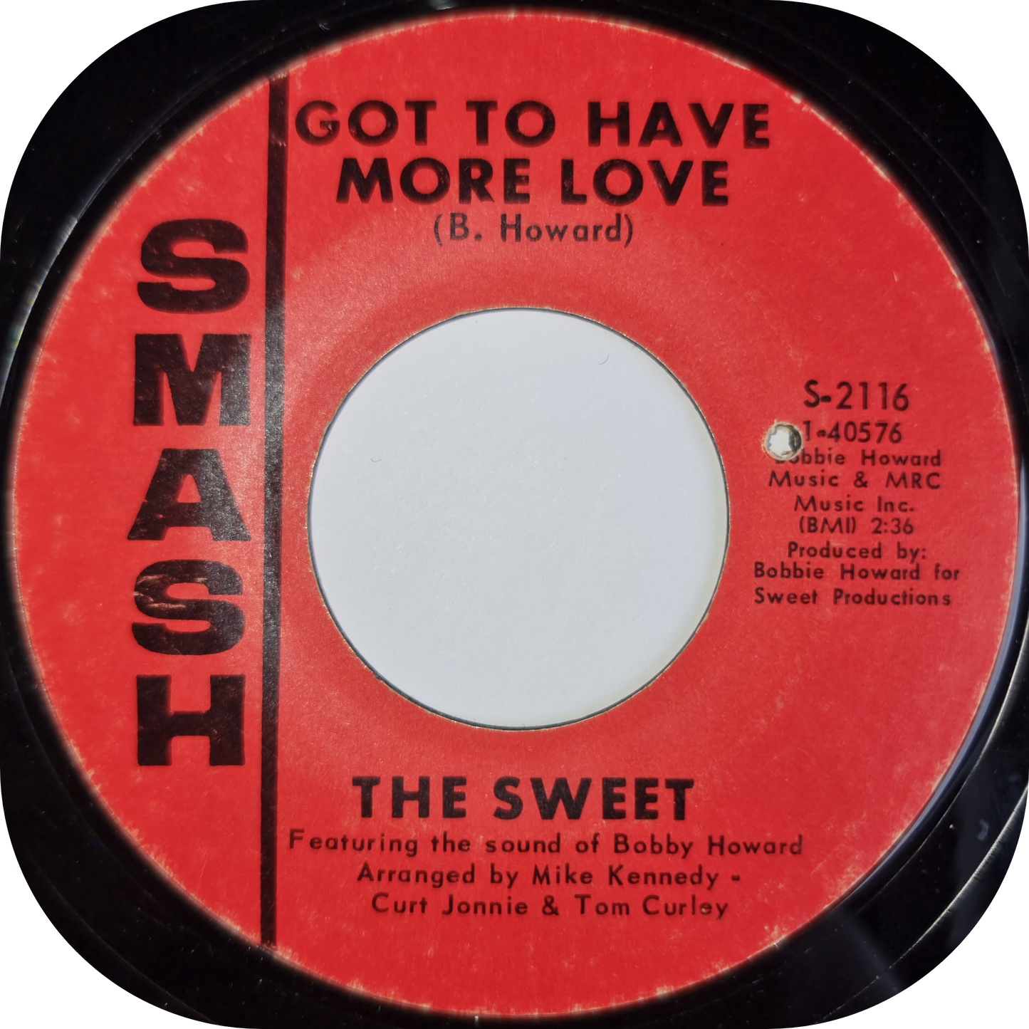 Sweet, The - Got To Have More Love - Smash