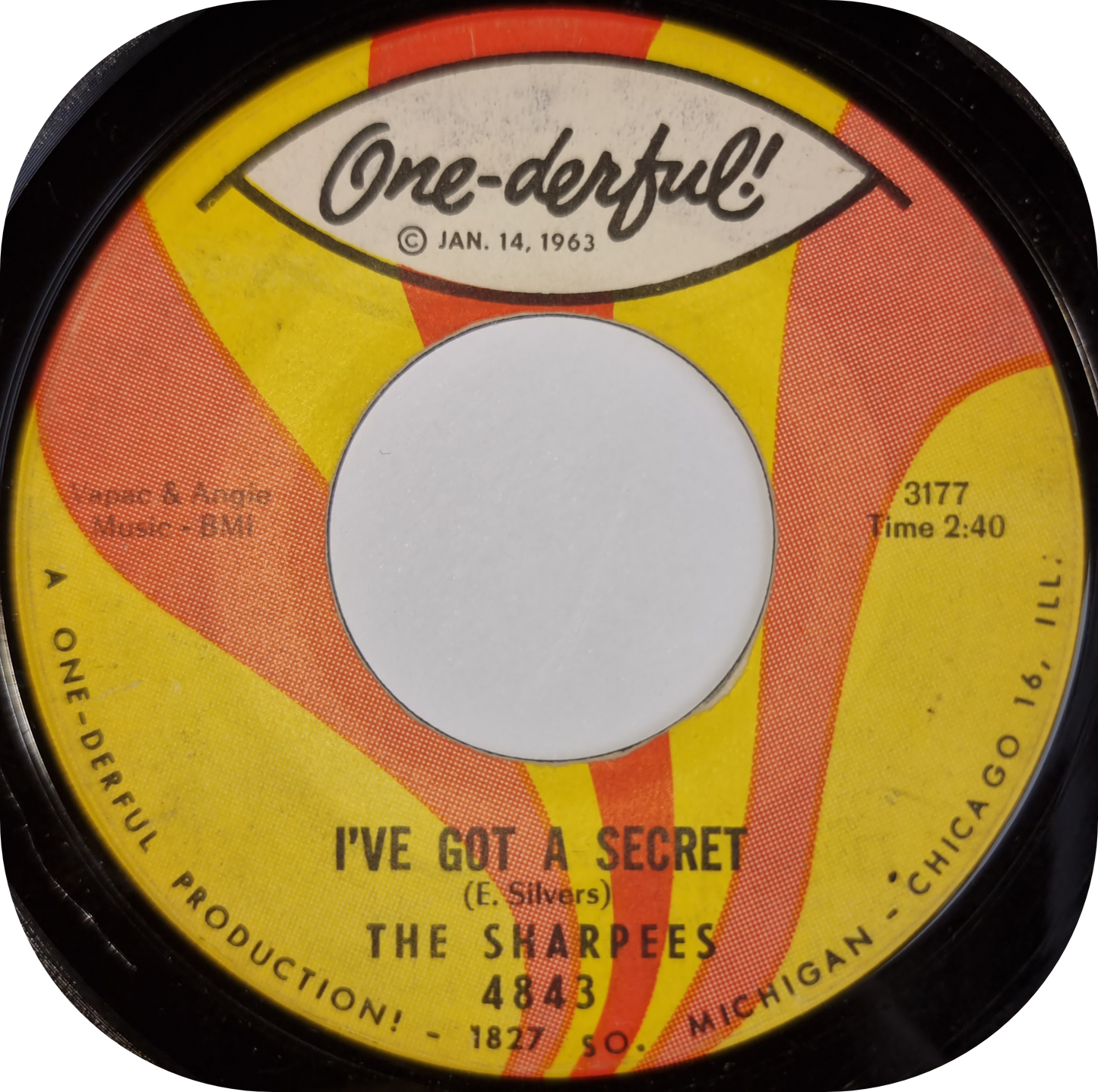Sharpees, The - I've Got A Secret - One Derful