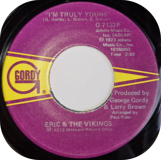 Eric & The Vikings - I'm Truly Yours - Gordy