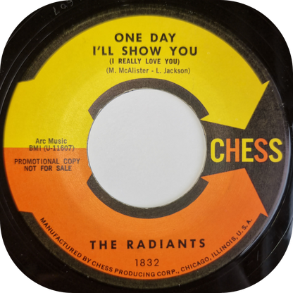 Radiants, The - One Day I'll Show You - Chess DEMO