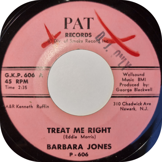 Barbara Jackson - Treat Me Right - Pat