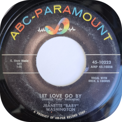 Jeanette 'Baby' Washington - Let Love Go By - ABC Paramount