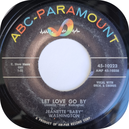 Jeanette 'Baby' Washington - Let Love Go By - ABC Paramount