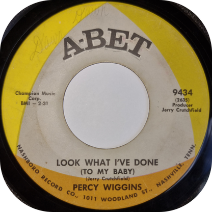 Percy Wiggins - That's Loving You - A-Bet