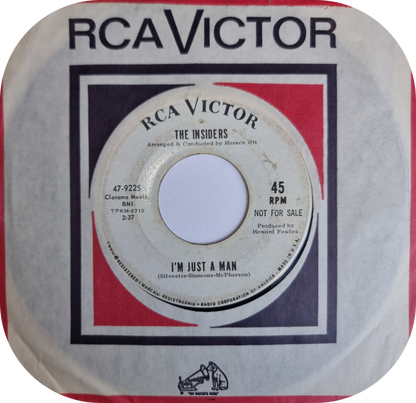 Insiders, The - I'm Just A Man - RCA DEMO